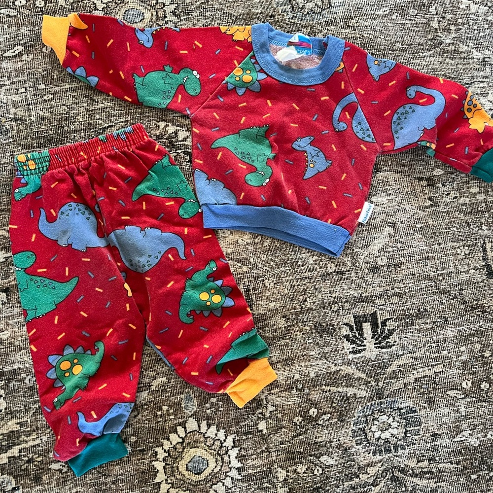Vintage Fisher Price Dino Set